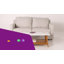 Table basse Quint Mid Century Modern - Castanho / finition blanche