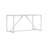 Strut Rectangular with Steel Base Dining Table-94947735-94947727-94947737
