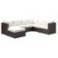Repose-pieds d'extérieur avec coussin Morrell