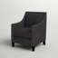 Fauteuil en polyester de 29 po de largeur Damira-506675909