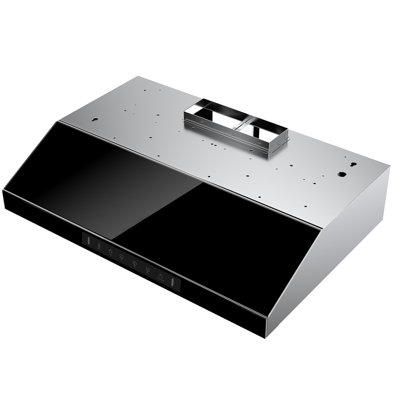 VIKIO 30" 900 CFM Ducted Under Cabinet Range Hood in with Removable GU10 LED and Gesture Control