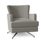 Kyle 28.5" W Swivel Armchair