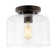 Robeson Glass Flush Mount