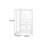 Open Design Cabinet with Drawers Stylish