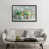 Toile avec cadre gris