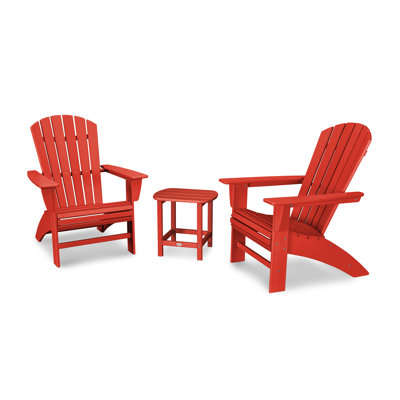 POLYWOOD® Nautical 2-Person Patio Seating Group