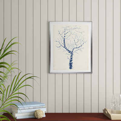 « indigo corail ii »-impression sur toile