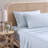 Tommy Bahama Printed Percale Cotton Sheet Set-1255661672-1248636047