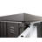 Biohort Equipment Locker 230 XL 7.5' L X 5' W X 6' H Water Resistant Metal Tool Storage Shed with Lock Dark Gray