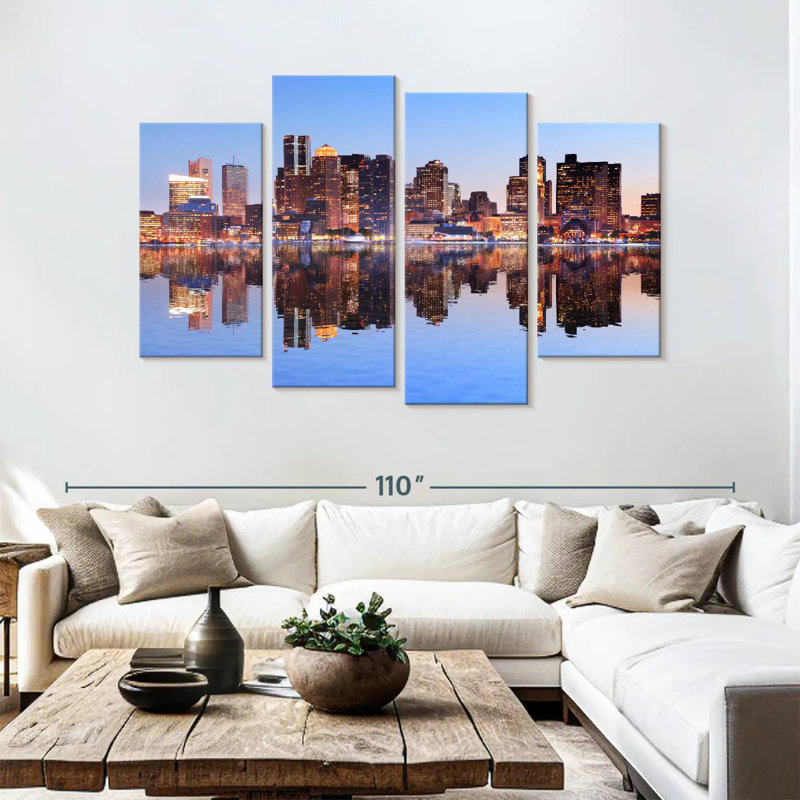 Sireci Boston Sireci Lights, 54"H x 84"W