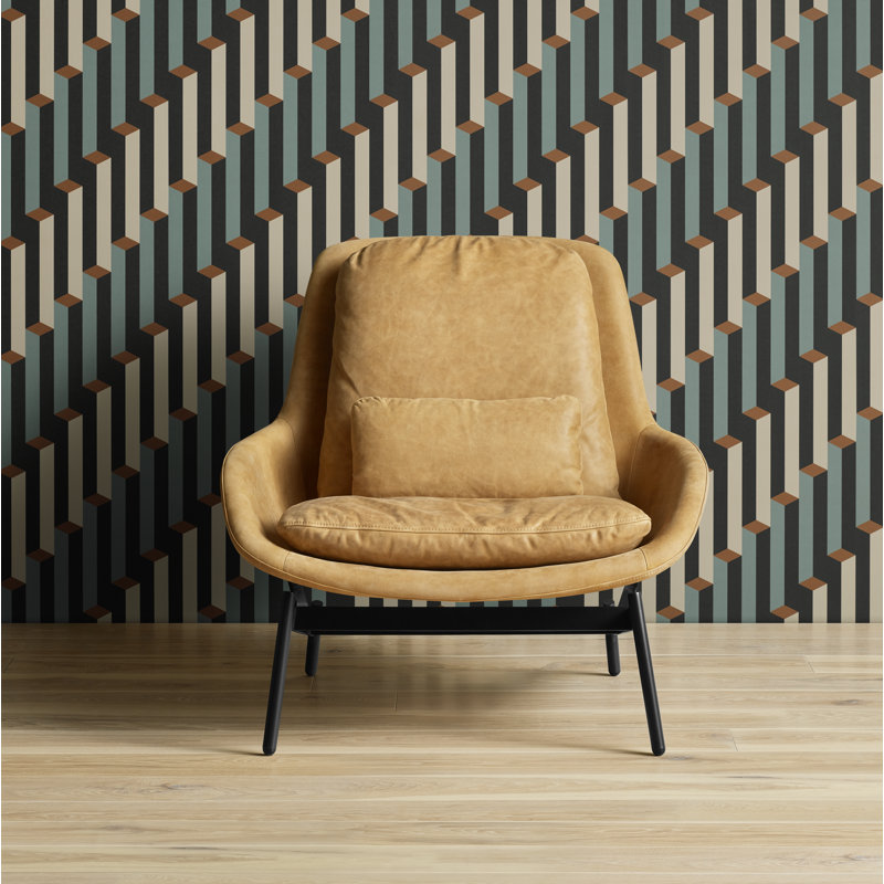 Field Lounge Chair, Camel Genuine Leather