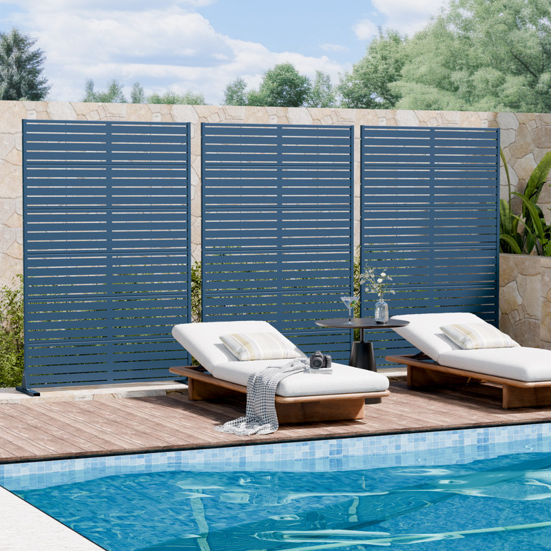 Metal Privacy Screen Fence Panel