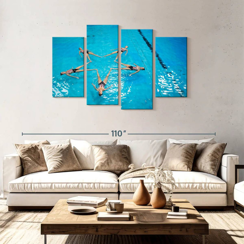 Sireci Synchronized Swimming Star, 48" H x 75" W