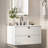 30'' Single Bathroom Vanity With Ceramic Top Wall-Mounted-1306469426