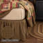 Jupe de lit 16 po Tea Cabin-20280616