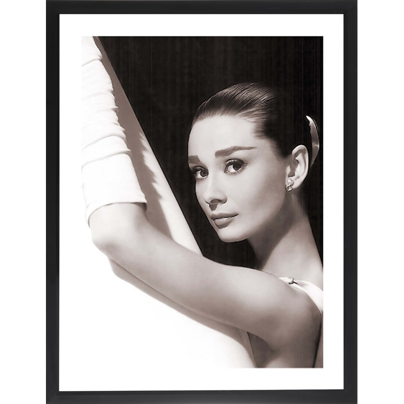 Audrey Hepburn - Print on Wood