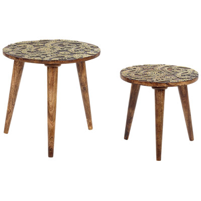 Irmchen Solid Wood Nesting Tables