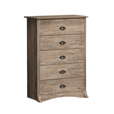 Gintare Rustic Tall 5 Drawer 31.5" W Chest