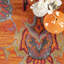 Tapis orange en laine touffeté à la main Marlise-1906654424