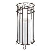 The Enchanted Home Chinoiserie Metal Open Waste Basket - 4 Gallons ...