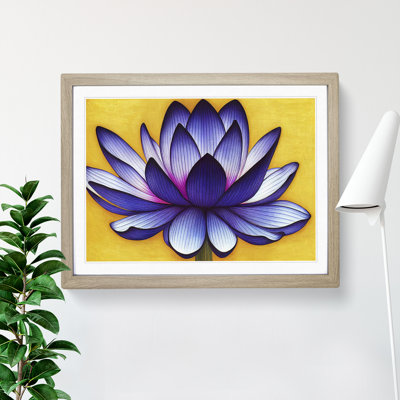 Exotic Lotus Flower - Single Picture Frame Print