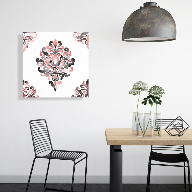 Toile ornement corail corail | Motif corail Home Decor