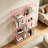Transparent acrylic multi-layer display bookcase-870710491