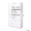 Armoire de cuisine avec tablettes coulissantes multifonctionnelles - Armoire de rangement de ferme avec 4 portes, organisateur de garde-manger pour la cuisine et la salle à manger-196066935