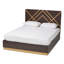 Grand lit plateforme Tazewell