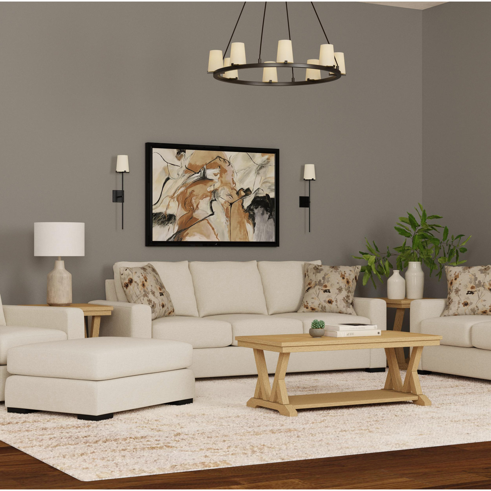 Oliver Sofa, White