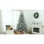 Arbre de Noël artificiel enneigé 8 pi avec des pointes de neige, assemblage facile, arbre de Noël articulé pour les vacances de bureau à domicile-121054006