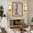 Battery Operated Flush Mounted Wall Sconce with Remote Comtrol and Bulb Included-2058214573