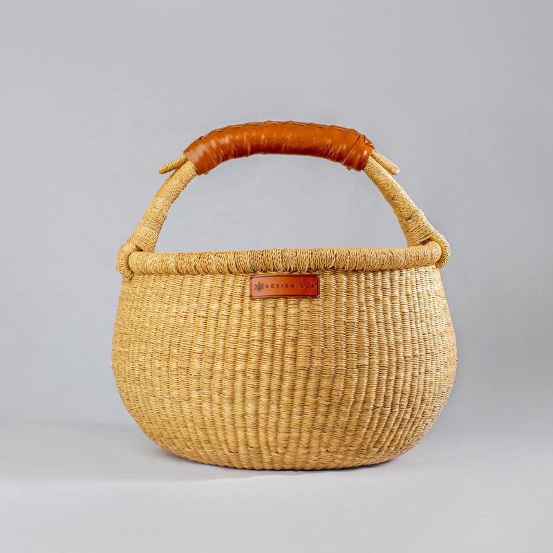 Design Dua Bolga Wicker Decorative Basket