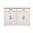 Finnan Farmhouse Buffet Cabinet Storage Sideboard With 2 Drawers And 4 Doors For Dining Living Room Kitchen Cupboard-117204609