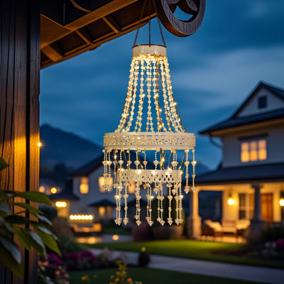 Lustre en cristal 32 po