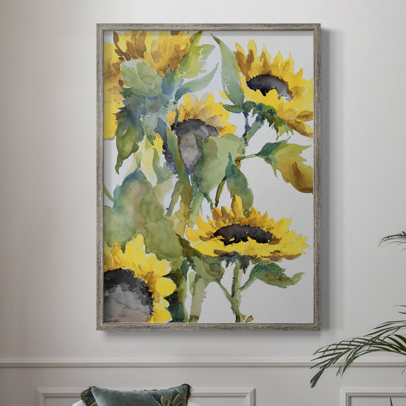 Sun Days I, reproduction encadrée - bois massif, H 21 po x l 17 po