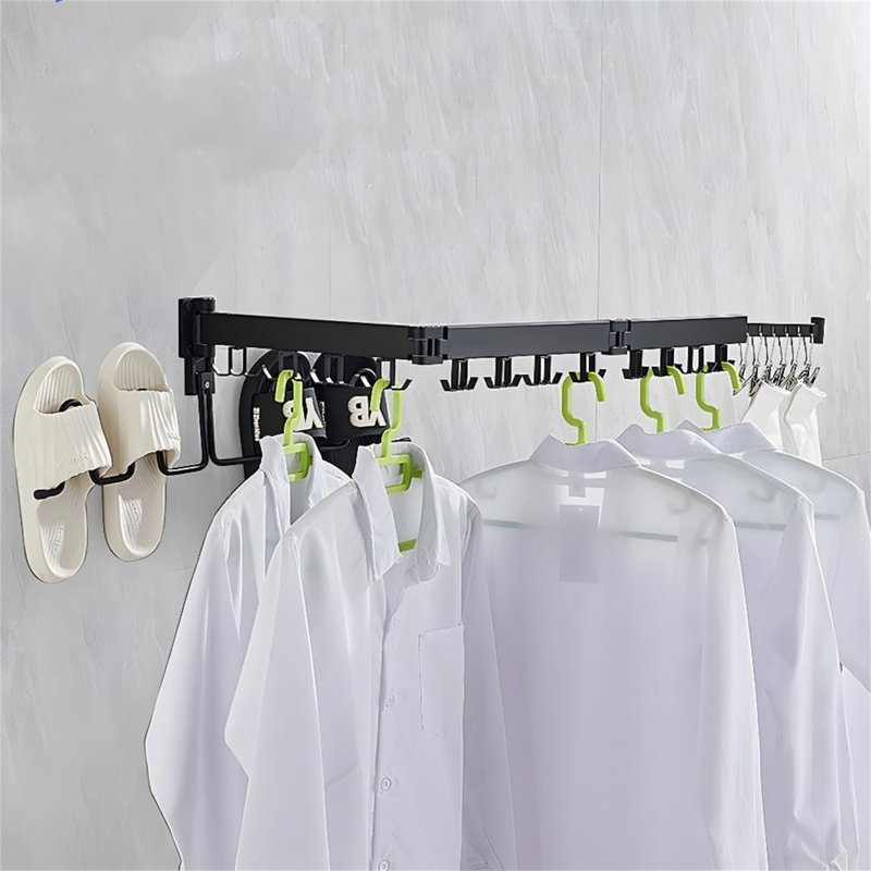 103.5cm Wall Mounted Clothes Rack