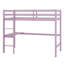 Lit mezzanine simple taille haute (bois d'hévéa) - barrière de sécurité, bureau intégré et échelle-1990254375