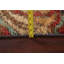 Tapis oriental intérieur / extérieur abstrait noué à la main 4 x 6