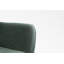 Chaise rembourrée en velours à dossier ouvert-1615215098