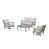 Coussin en toile de jute Dune / structure gris ard