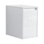 12" Bathroom Side Cabinet, Soft Close Doors, Float Mounting Design, Glossy White