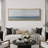 Coastal Beach " Peaceful Coastal Horizon Soft Seascape Modern Art Relax Calm Warm Extra Large Pictures " Print-98042514-111176207