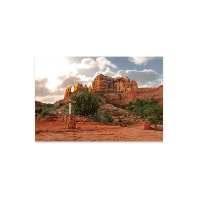 " Cathedral Rock Hiking Trail In Sedona Arizona " by Susan Schmitz