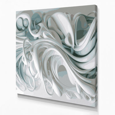 Art mural sur toile Biomorphic Abstraction 33