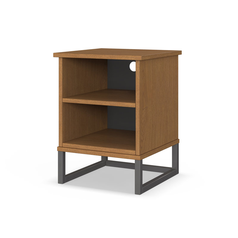 King Nightstand, Solar Oak