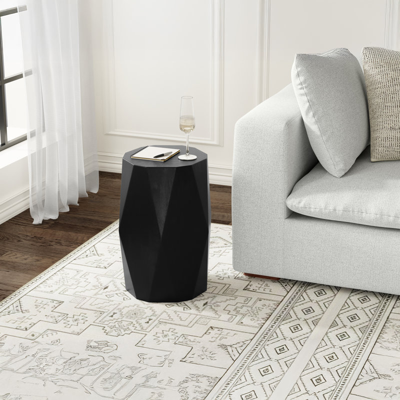 Table d'appoint 15 po Judson, Noir