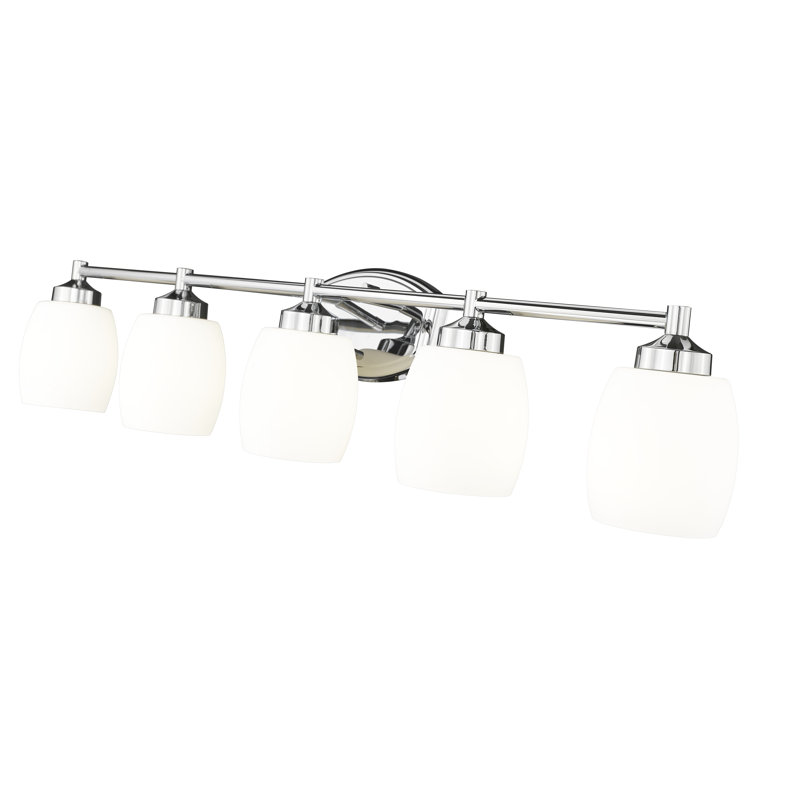 Fenella 5 Light Vanity, Chrome