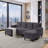Cordory Upholstered Modular Sectional With 2 Ottomans-285637689