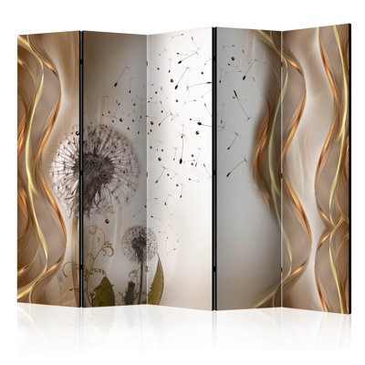 Solid Wood Folding Room Divider